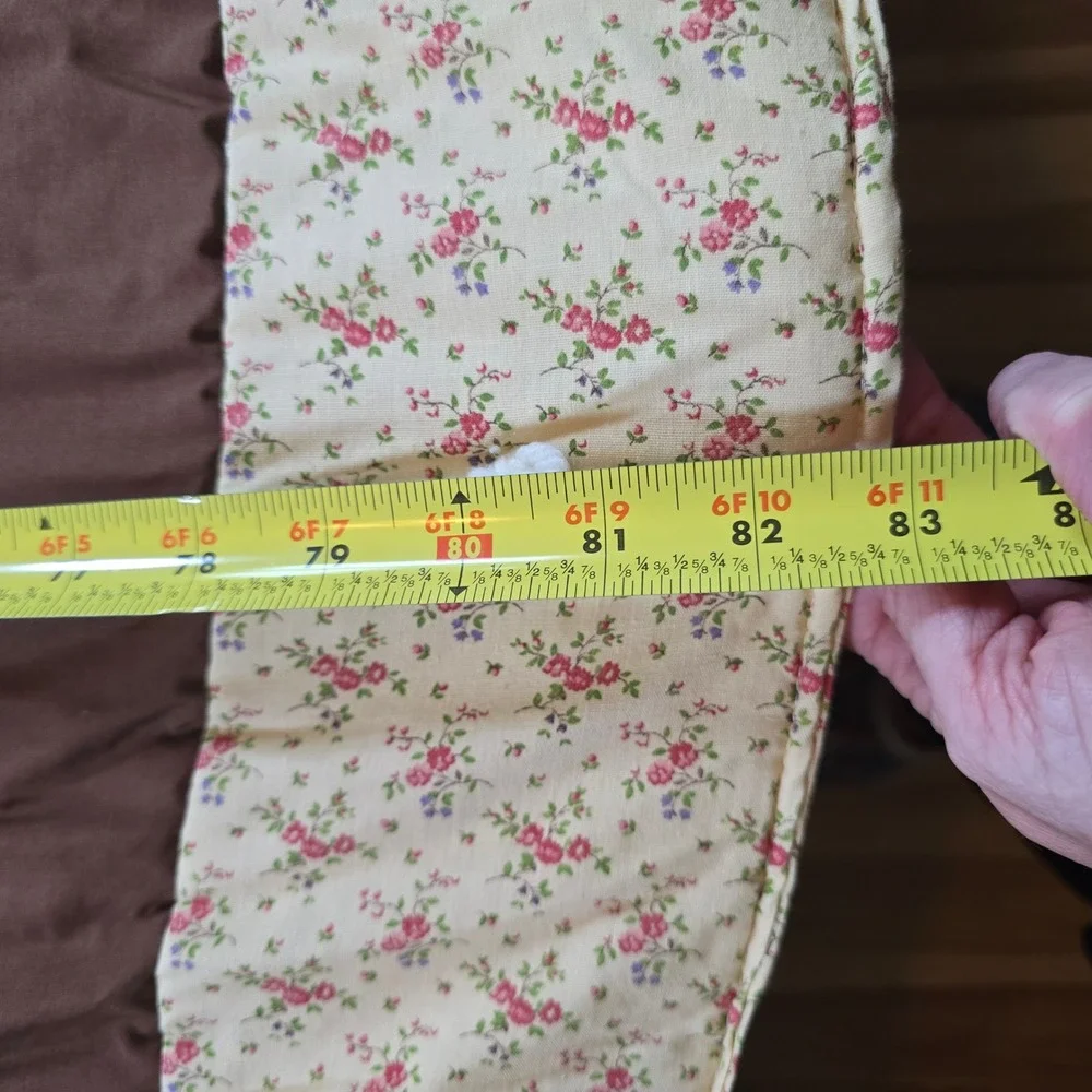 Vintage Handmade Quilt Throw Blanket 83